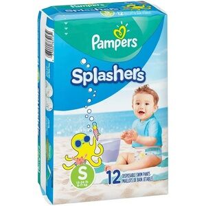 Pampers Splashers Swim Diapers, Small, 12 Count
13-24 lbs